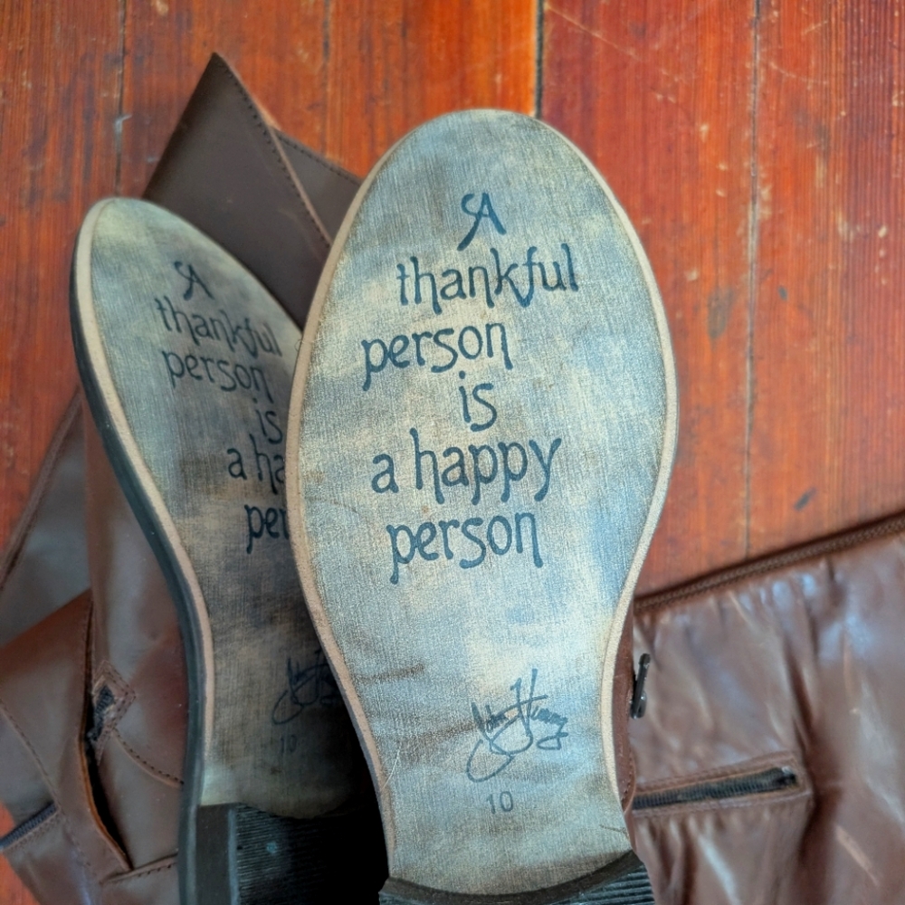 Women's Fluevog Brown Leather Boots